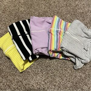 Primary brand footie pajamas 12-18 months lot of 6